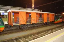 CZ-GWTR 50 54 9200 158-9 am 22.September 2018 im Bahnhof Ceske Budejovice.