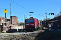 143 263 schiebt ihre RB27 durch Jüchen gen Grevenbroich.

Jüchen 25.02.2019