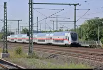 DBpbzfa 668.2  Oberer Neckar  mit Zuglok 146 5?? DB als IC 2430 (Linie 56) von Leipzig Hbf nach Emden Hbf steht in Magdeburg Hbf auf Gleis 13 (Interimsbahnsteig)
[7.8.2018 | 10:55 Uhr]