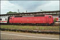 120 142 steht am Zugschluss des IC 2229 von Hamburg Altona nach N�rnberg, am Abend des 27.05.07 im Hauptbahnhof Hagen.