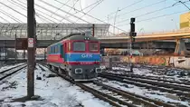 Diesellok 92-53-0-601508-0 der GFR am Abend des 18.01.2018 im Nordbahnhof Bukarest