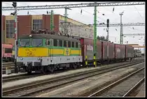 430 329 mit Güterzug in Szombathely am 4.03.2019.
