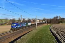 193 791 + 193 249 mit SRID 47194 am 17.03.2019 bei Kimpling.