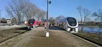 SA139-023 & SA139-005 in Bahnhof Gorzow Wielkopolski, 24.02.2019