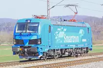 Siemens  neue Standardlokomotive für den Güterzugverkehr in Deutschland
192 002-4 D-SIEAG am 21.03.2019 nördlich von Salzderhelden am Bü 75,1 in Richtung Göttingen