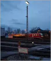 Die Westfranken Bahn V 218 460-4 verbreitet in Lindau einen Hauch alte Bundesbahn-Ambiente.

15. März 2019