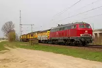 218 155 bei Porz Wahn am 31.03.2019