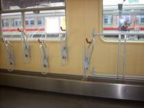 Fahrradst�nder bei einem Bimdz im IC 2056 in Frankfurt am 4.6.07