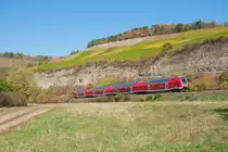 RE 4613 von Frankfurt am Main Hbf nach Bamberg bei Himmelstadt, 13.10.2018