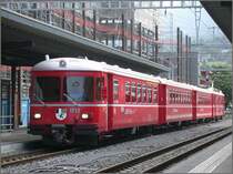 Be 4/4 Pendel mit Steuerwagen 1712 in Chur. (08.06.2007)