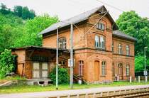 25.05.2000	Frankenwaldbahn, Haltepunkt Marktgölitz in Thüringen