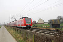 DB Regio 424 035 + 424 022 als S 1  Haste - Minden // Hohnhorst // 30. November 2014