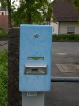 Ein Entwerter der VRN in Eubigheim(Ahorn)