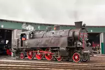 Am 7. Oktober 2018 war im Eisenbahnmuseum Ampflwang die 77.28 ein wahrer Blickfang! 