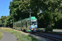 Ein KTNF6 erreicht soeben den Stadtrand von Rüdersdorf.

Rüdersdorf 25.07.2018