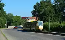 Nachschuss auf einen KTNF6 auf der Straße der Jugend in Rüdersdorf.

Rüdersdorf 25.07.2018