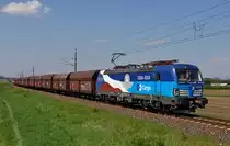 CD-Cargo 383 009   100 Jahre Unabhänigkeit  brachte am 17. April 2019 den WeKo  47589 nach Werndorf.