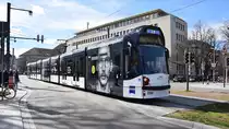 Freiburg im Breisgau - Straßenbahn Siemens 286 - Aufgenommen am 16.03.2019