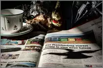 Für mich persönlich noch immer am schönsten wenn Bilder von Fotografen auftauchen wenn man sie gar nicht erwartet. 
Auch wenn es noch keinen Gültigen Vertrag dazu gibt freut man sich doch die Bilder zu sehen. 
Ostersonntag am Frühstückstisch 
21.04.2019