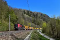 470 503 mit TEC 41132 am 15.04.2019 bei Ingling. 