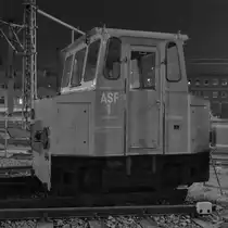 Das ASF 1 war Anfang April 2017 im Eisenbahnmuseum Dresden zu sehen.