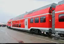 DABpz 790.1 (70 80 36-94 003-7 D-DB) des München-Nürnberg-Express (DB Regio Oberbayern), hergestellt von Škoda Transportation a.s., steht auf dem Gleis- und Freigelände der Messe Berlin anlässlich des  Tags des Eisenbahners  im Rahmen der Publikumstage zur InnoTrans 2018.
Weitere Informationen zum Fahrzeug:
https://www.virtualmarket.innotrans.de/de/NEU-Push-Pull-Garnituren-Deutschland,dct5-668
[23.9.2018 | 14:56 Uhr]