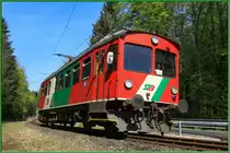 Wie sagte H.P. ... 
Sputnik :-) 

Der ET 2 der Steiermärkischen Landesbahn im Bahnhof Prädiberg bei strahlendem Sonnenschein an diesem Ostermontag ( 22.APril ) 2019

