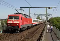 120 134 auf der Kölner Südbrücke am 22.04.2019