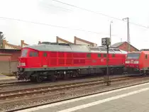 DB 233 232-8 am 13.04.2019 in Bebra.