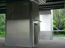 People Mover vom Bahnsteig aus. Betriebsbahnhof Rummelsburg, 23.6.2007