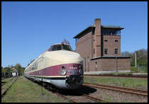 DR VT 18.16.03 im Museums BW Chemnitz Hilbersdorf am 25.04.2019. So weit ich es in den Medien entnommen habe, soll dieser Zug wieder fahrfähig werden. Ein gutes Stück Arbeit, dem man nur viel Erfolg wünschen kann.