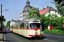 Tw 2656 + Bw 1644 in Benrath (27. April 2007)