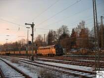 Abfahrbereit steht V 170 1143(Nohab)am fr�hen Morgen des 02.Dezembers 2005 im Coburger G�terbahnhof.