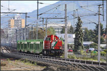 Graz Don Bosco liegt nur kurz nach dem Hauptbahnhof Richtung Süden. 
Neben der Bedeutung der Nahverkehrsdrehscheibe dient er auch dem Abzweig der steirischen Ostbahn.
Hier im Bild rollt die STB D4 in Richtung Weiz. 
10.05.2019