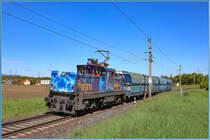 Seit Tagen warte ich eigentlich auf das Tschechisch/ Österreichische EVU das Kohle nach Mellach bringt. 
An diesem strahlend schönen 10.Mai 2019 habe ich aber auch mit 1063.39 Glück. 
