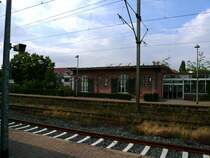 Der alte G�terschuppen am 23.6.2007