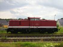 201 792-9 (DR 110 792-9 Bw Heringsdorf) am 23.06.07 in Zinnowitz.
