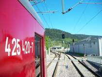 Freie Fahrt! f�r den Et 25 der SVG aus Bad Wildbad nach  Pforzheim.
