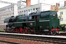 CSD 464 202 (CD 90 54 4642 002-8) am 11.Mai 2019 im Bahnhof Hodonin.