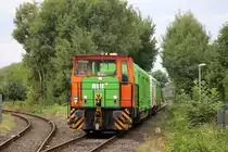 DHE 9 // Delmenhorst; Bahnübergang Annenheider Straße // 24. Juli 2014

