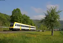 612 113-0 als RE 22308 (Ulm Hbf-Sigmaringen) bei Weiler 17.5.19