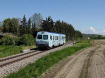 Der 5047 085 als R nach Schärding am 17.05.2019 unterwegs bei St. Martin im Innkreis