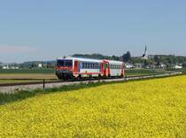 Der 5047 064 und der 5047 099 als R nach Braunau am 17.05.2019 unterwegs bei Geinberg.
