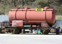 SBB - Ausrangierter Dienstwagen X 40 85 94 02 200-1 .. Foto vom 06.04.2007