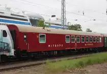 Mitropa Wagen D-Press 51 80 88-70 203-1 WRm 130 war am 25.05.2019 in Warnemünde. 