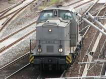 V 203 01 (ex. 206 466-5) der EMN auf dem Weg nach Pforzheim, M�hlacker, am 24.06.2007