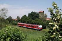 628 586 mit RB 27157 bei M�hldorf (25.05.2007)