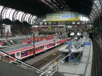 Ein �berblick �ber Hamburg Hbf am 05.06.2007.