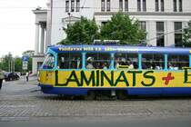 Tatra-Stra�enbahn
Aufgenommen am 14. Juni 2007 in Riga