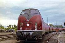 Bw L�beck, 1982. Au�er Dienst gestellte 220. 